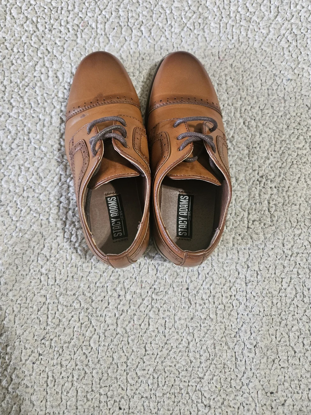 Stacy Adams polished leather
